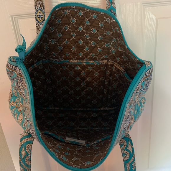 Vera Bradley Bags Vera Bradley Tote Bag With Zippers Poshmark